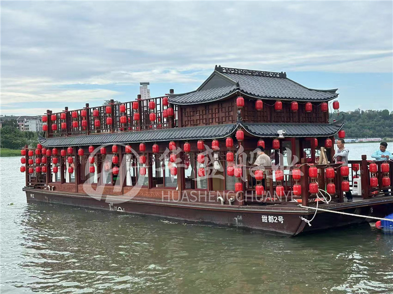 16米大型双层观光船